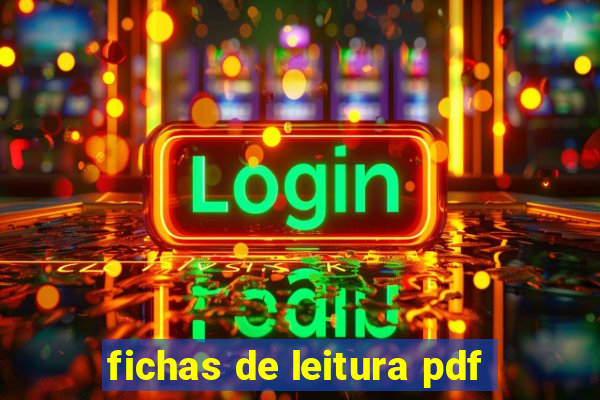 fichas de leitura pdf